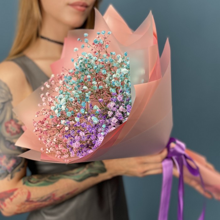 3 нежные гипсофилы MIX