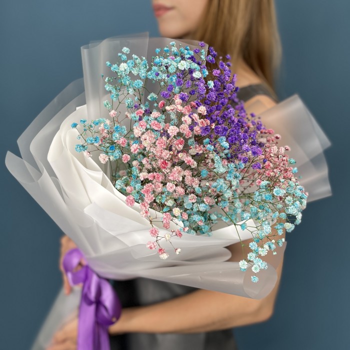 5 нежных гипсофил MIX