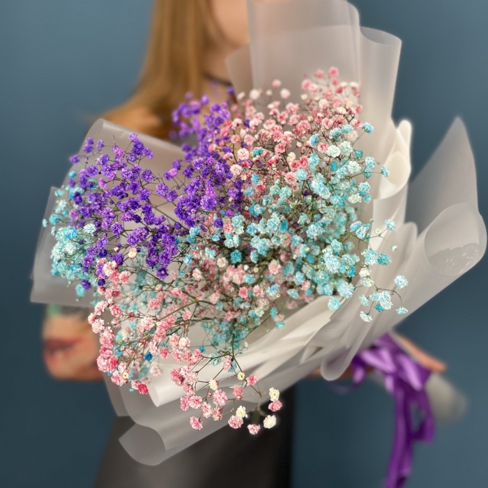 5 нежных гипсофил MIX