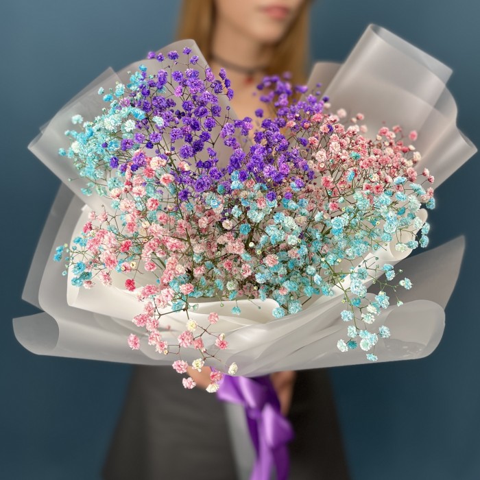 5 нежных гипсофил MIX