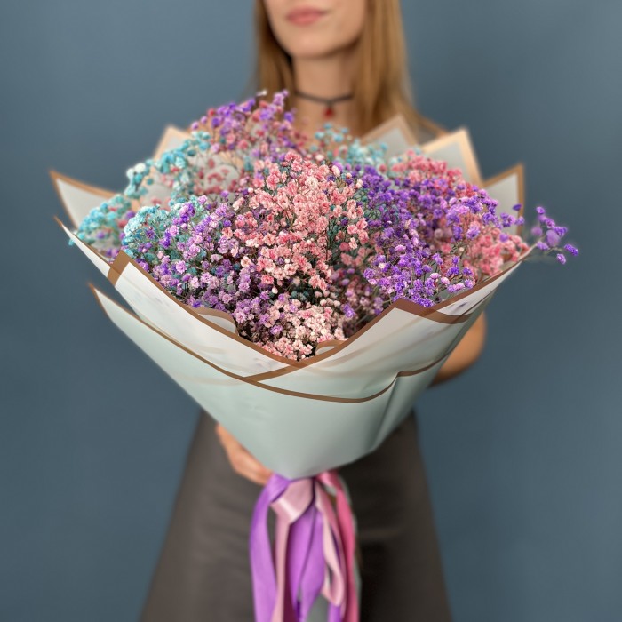 9 нежных гипсофил MIX