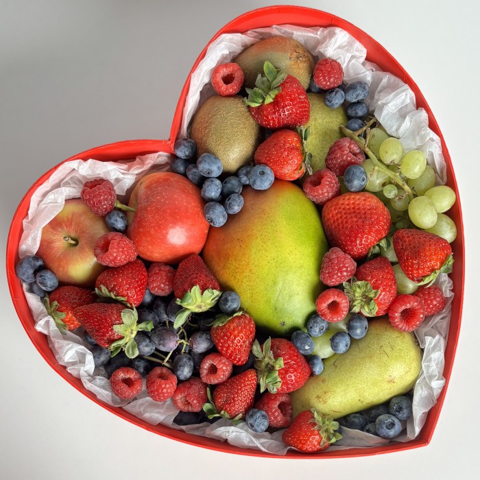 Фруктовый набор тропический рай в сердце 3000гр