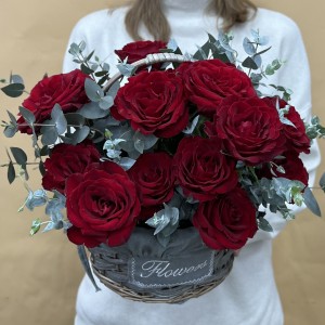 Букет дня в корзине Очарование
