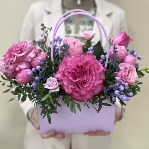 Букет дня в коробке Просто так