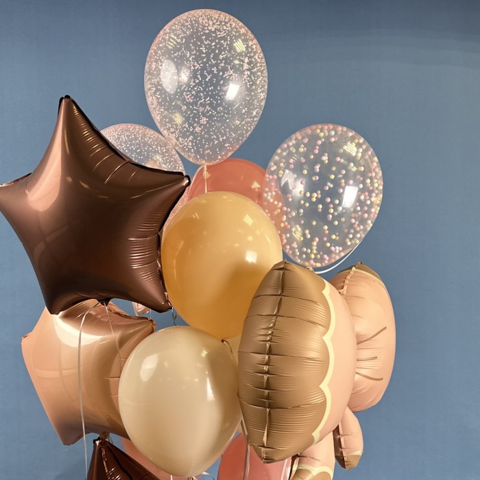 Набор шаров Бант с днем рождения