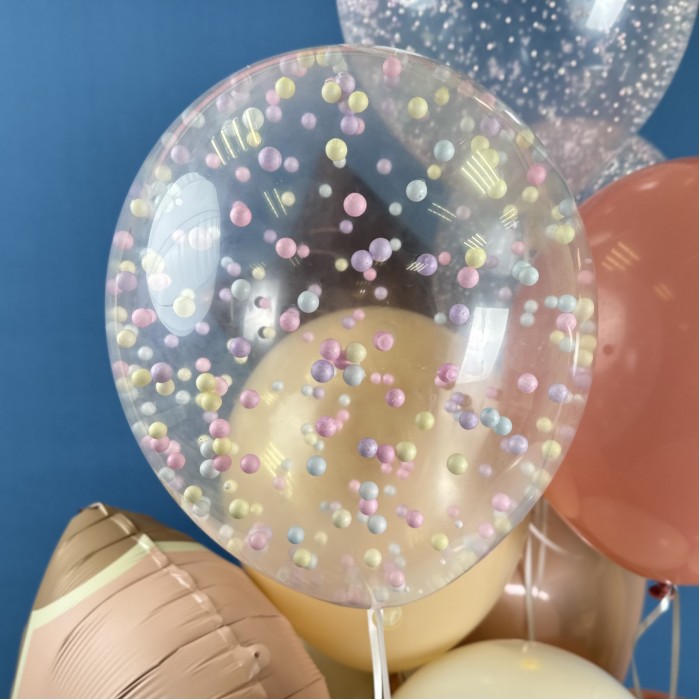 Набор шаров Бант с днем рождения