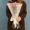 17 сиреневых роз 50 см