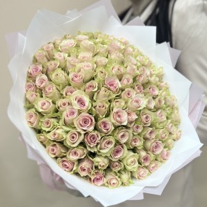 Букет дня розовых роз