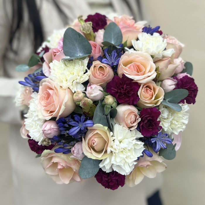 Букет дня  в коробке Нежный аромат