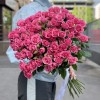 25 кустовых роз Эйлин 70 см