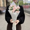 5 кустовых пионовидных роз Мансфилд парк 50см