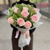 Букет на юбилей из розовых роз