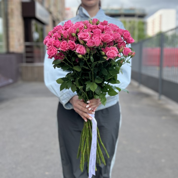 Кустовая роза Эйлин 70 см