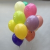 Облако разноцветных воздушных шаров 15 шт