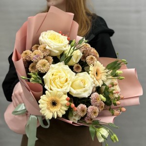 Букет дня Персиковый сорбент