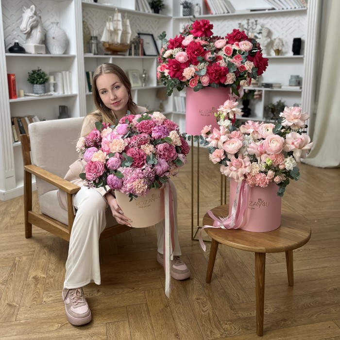 Сет из трех авторских композиций от нежной к яркой