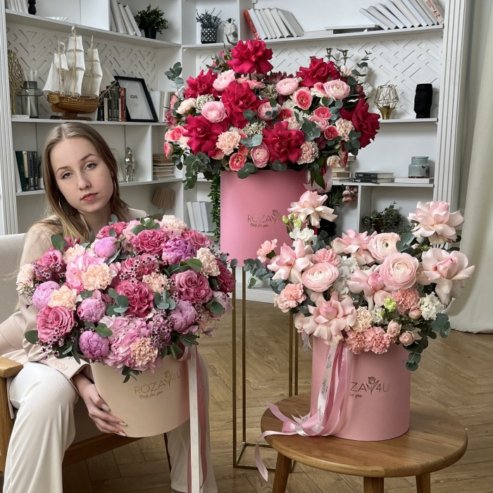 Сет из трех авторских композиций от нежной к яркой