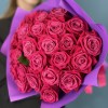 25 малиновых роз Шангрила 40 см