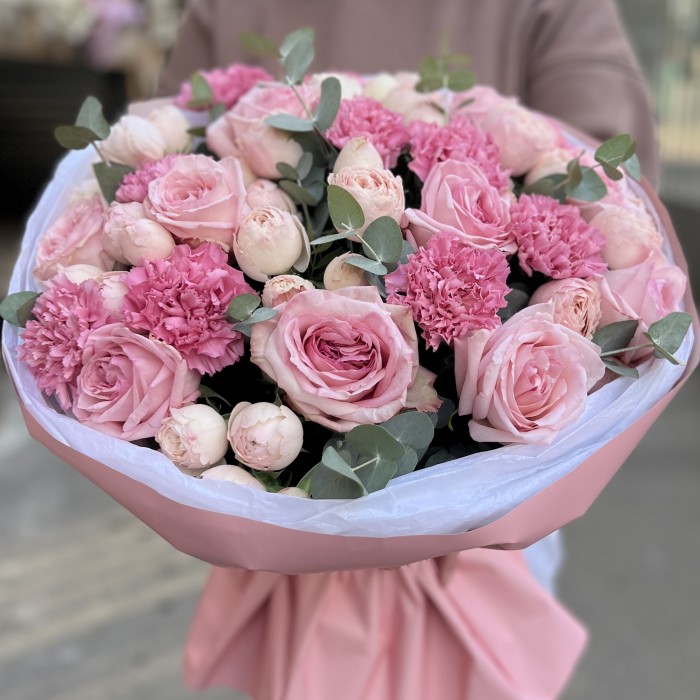 Букет с розами на день рождения для дочки