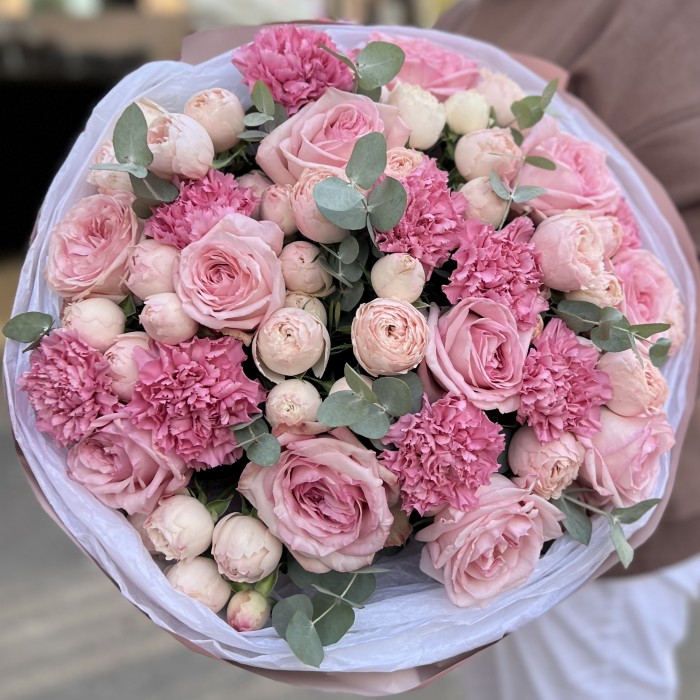 Букет с розами на день рождения для дочки