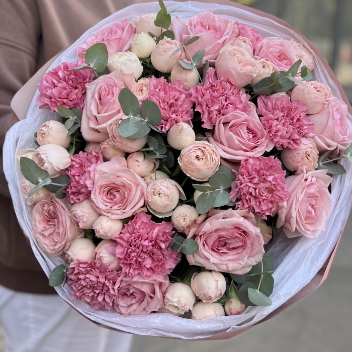 Букет с розами на день рождения для дочки