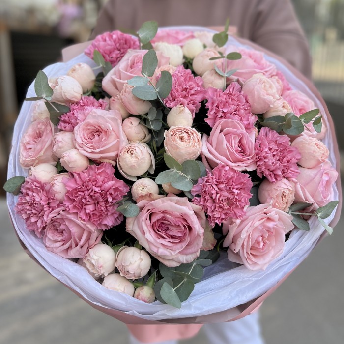 Букет с розами на день рождения для дочки