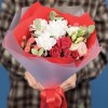 Маленький Букет Красный Бархат
