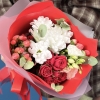Маленький Букет Красный Бархат