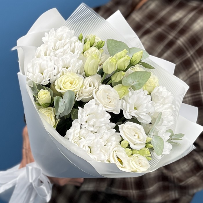 Средний Букет Белоснежное Величие