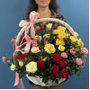 Большая подарочная корзина с Розами