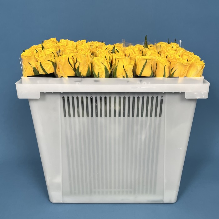 Роза 40 см Жёлтая