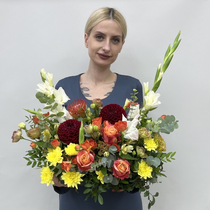 Осенняя композиция на стол