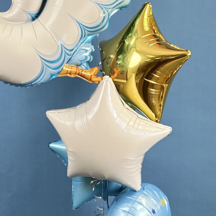 Набор шаров для мальчика Аист прилетел