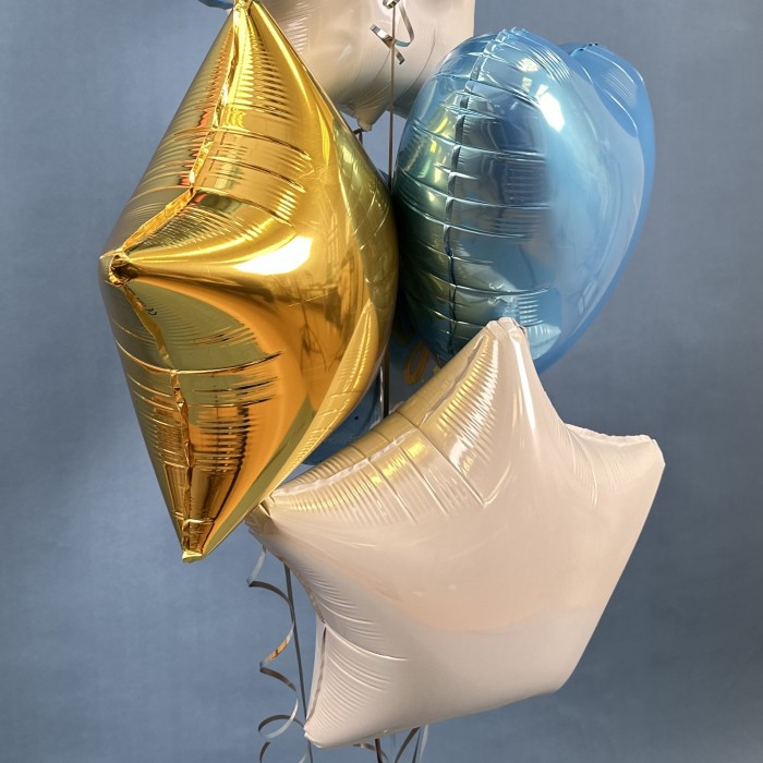 Набор шаров коляска для мальчика