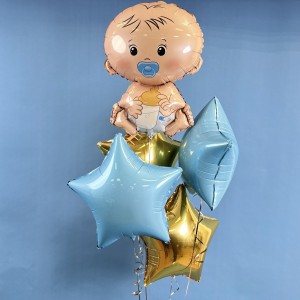 Набор шаров малыш мальчик