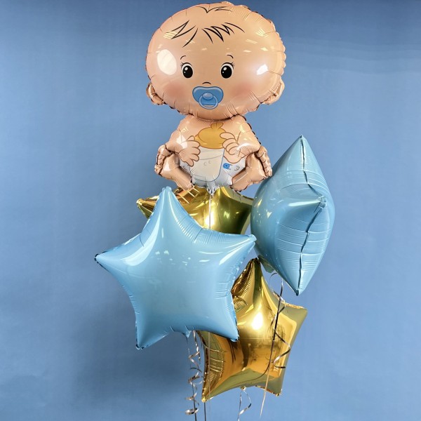 Набор шаров малыш мальчик