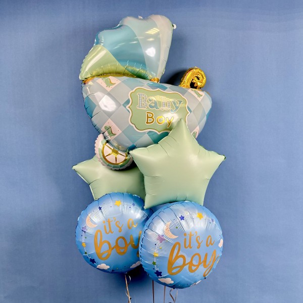 Набор шаров на рождение мальчика