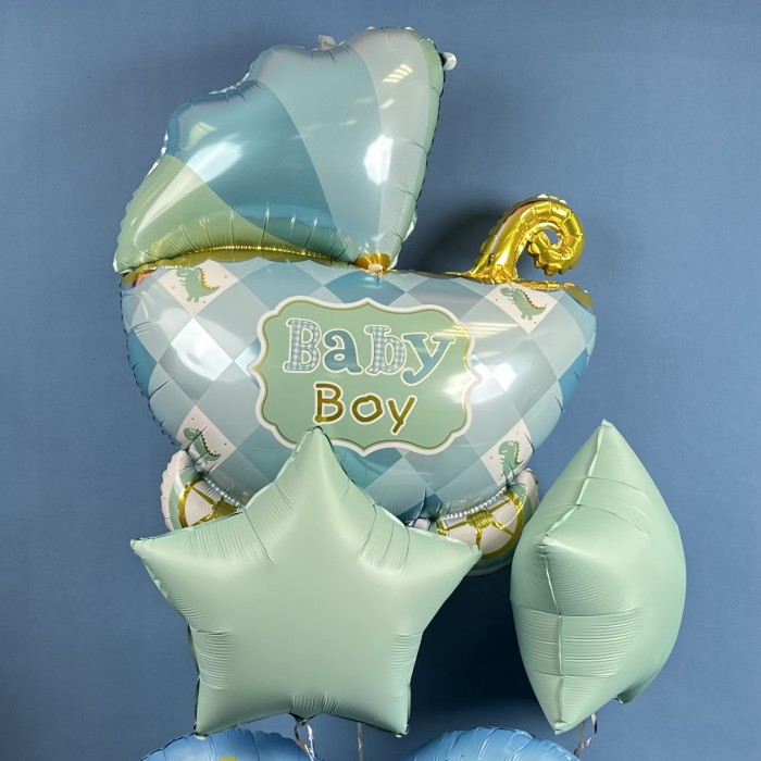 Набор шаров на рождение мальчика