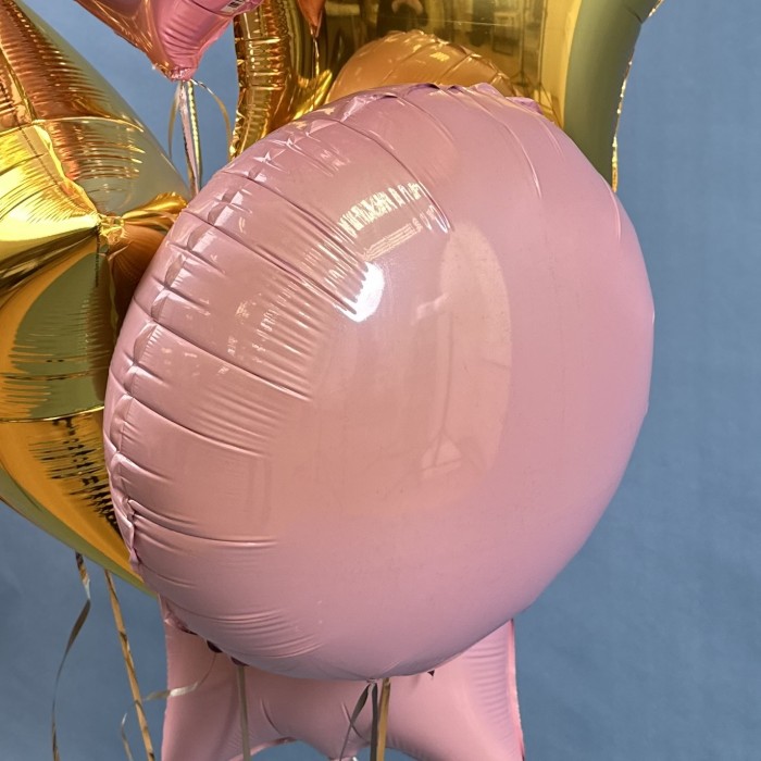 Набор шаров ножка малыша девочка