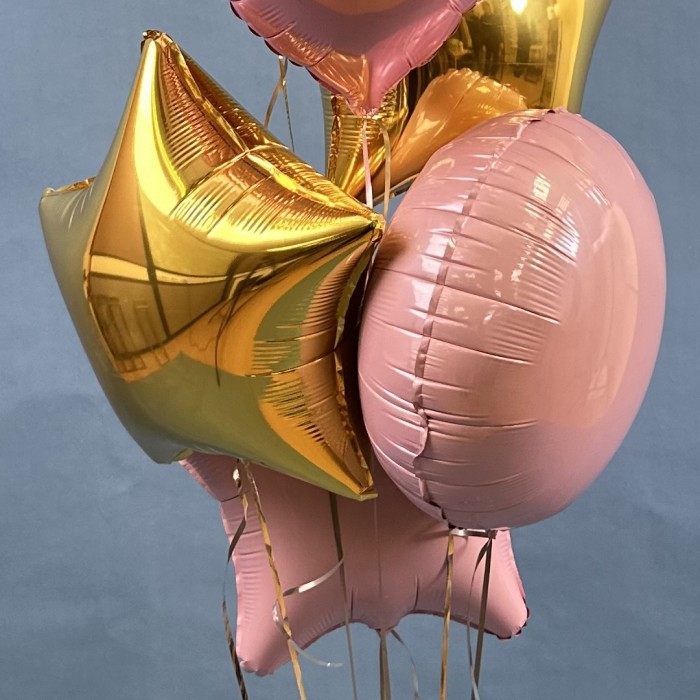 Набор шаров ножка малыша девочка