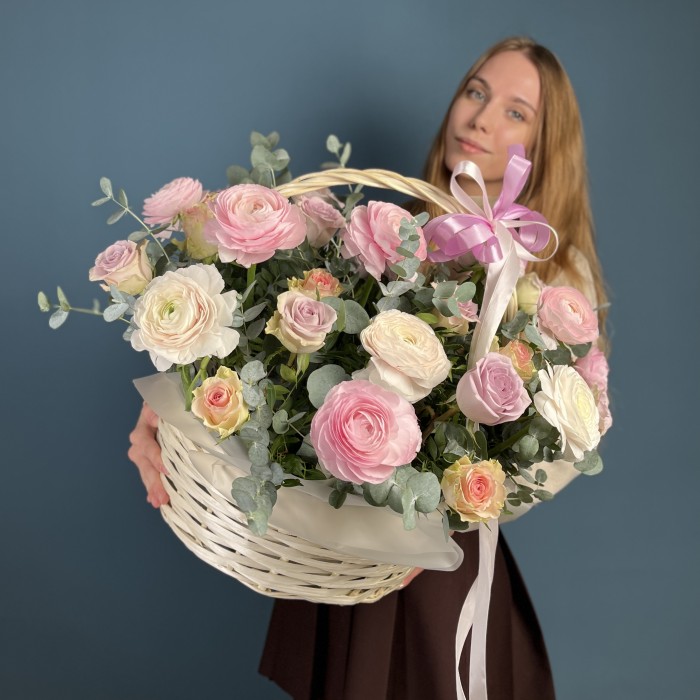 Авторская корзина Романтический день