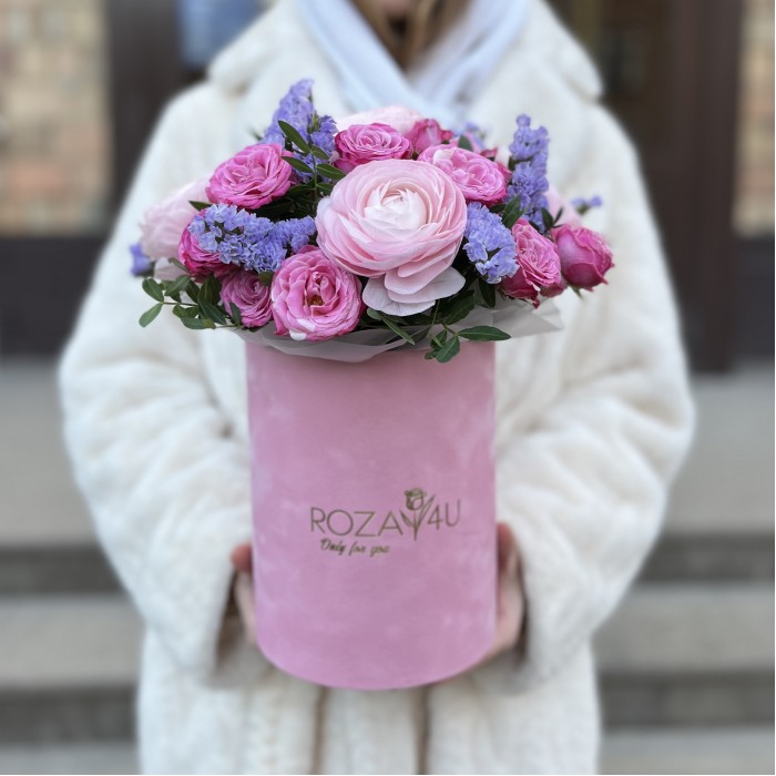 Композиция в коробке Мечты о тебе