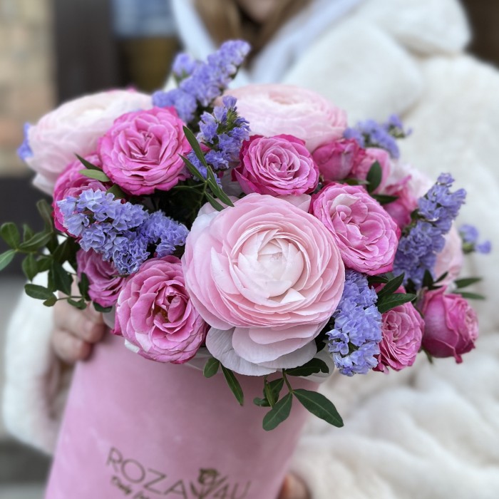 Композиция в коробке Мечты о тебе