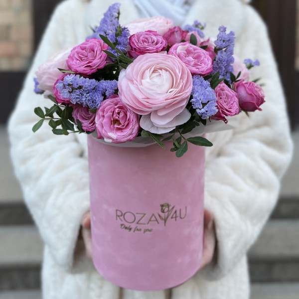 Композиция в коробке Мечты о тебе