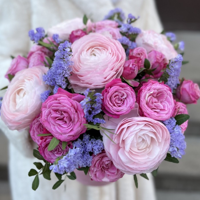 Композиция в коробке Мечты о тебе