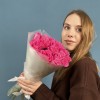 17 розовых роз Аква