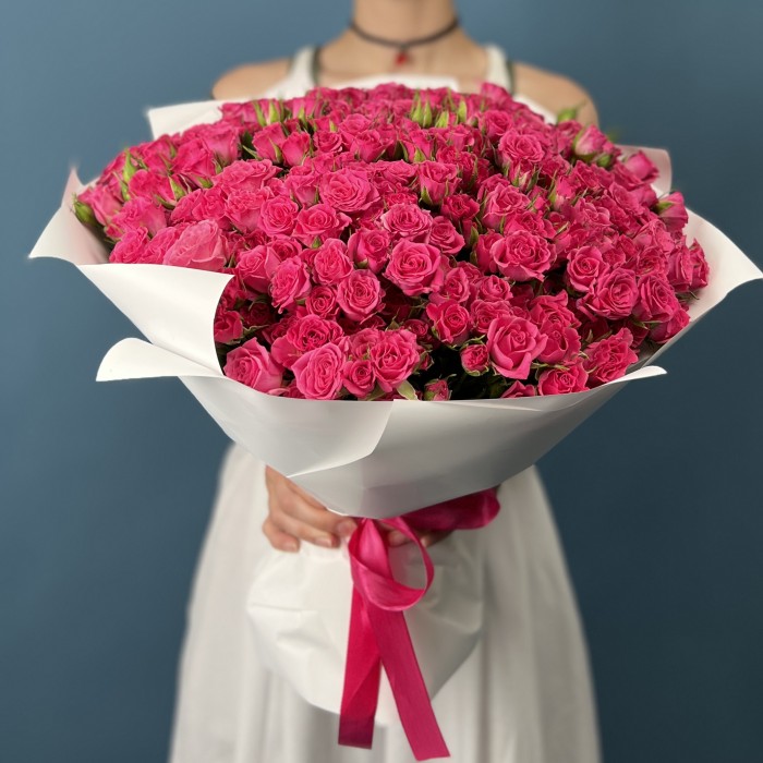 101 кустовая роза Глория 40 см