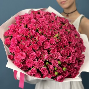 101 кустовая роза Глория 40 см 101 кустовая роза Глория 40 см