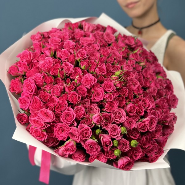 101 кустовая роза Глория 40 см