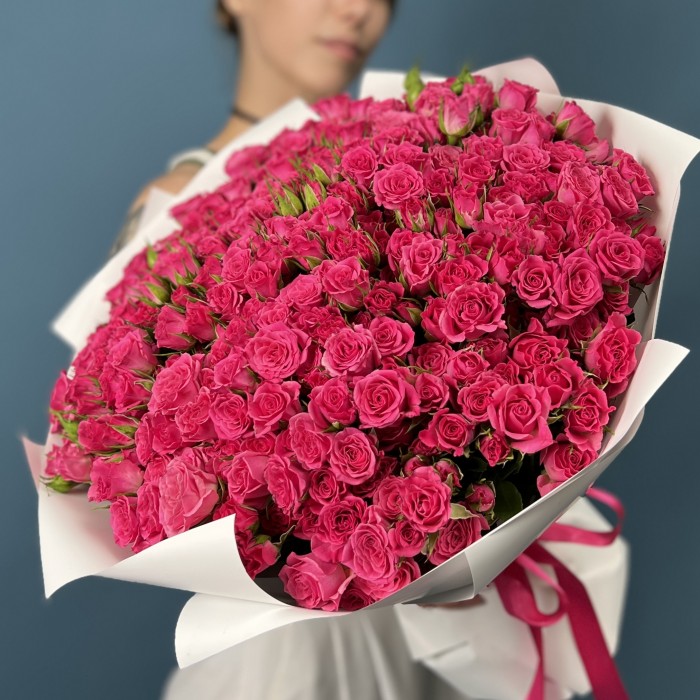 101 кустовая роза Глория 40 см